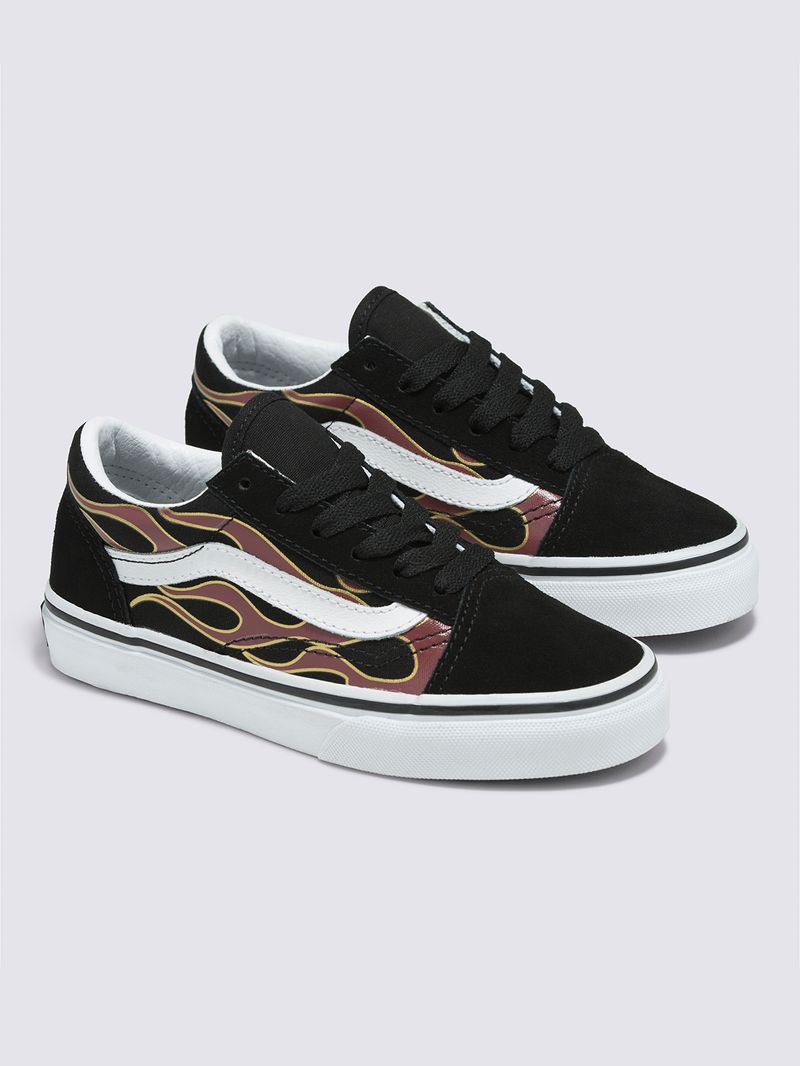 Zapatilla-Urbana-Niño-Old-Skool-Negro-Vans