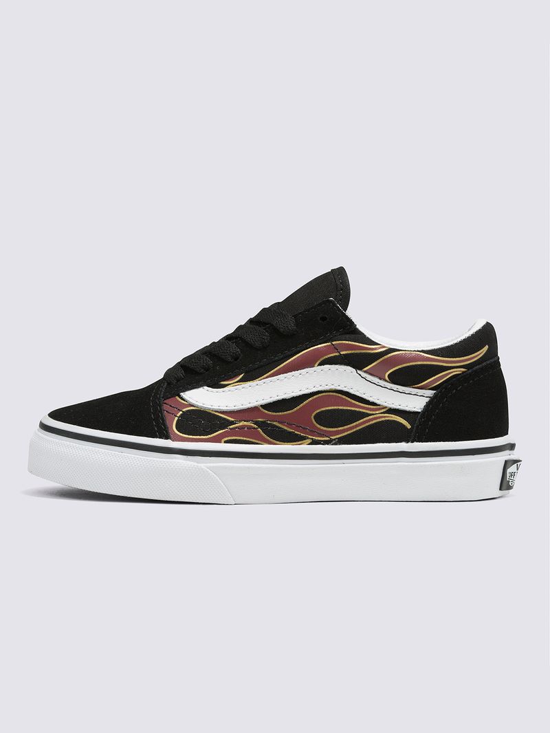Zapatilla-Urbana-Niño-Old-Skool-Negro-Vans