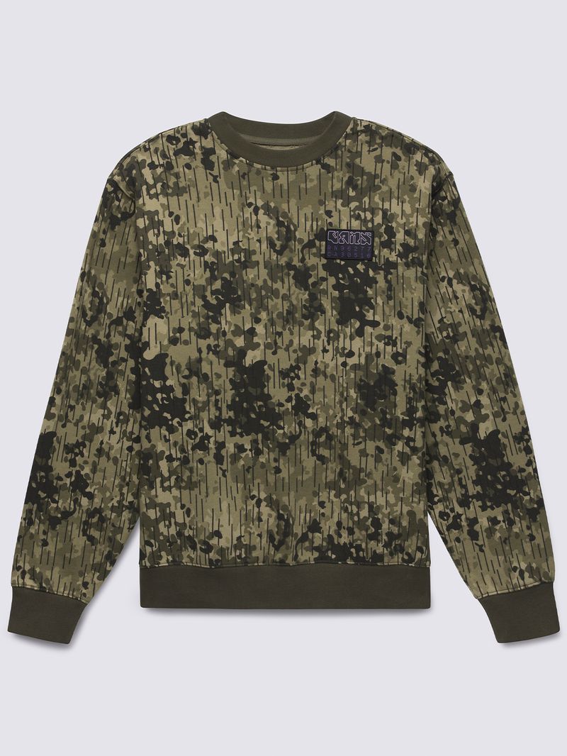 Poleron-Hombre-Rain-Camo-Crew-Verde-Vans