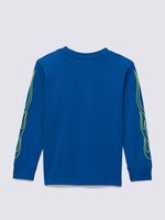 Polera-Manga-Larga-Niño-Neon-Flames-Azul-Vans
