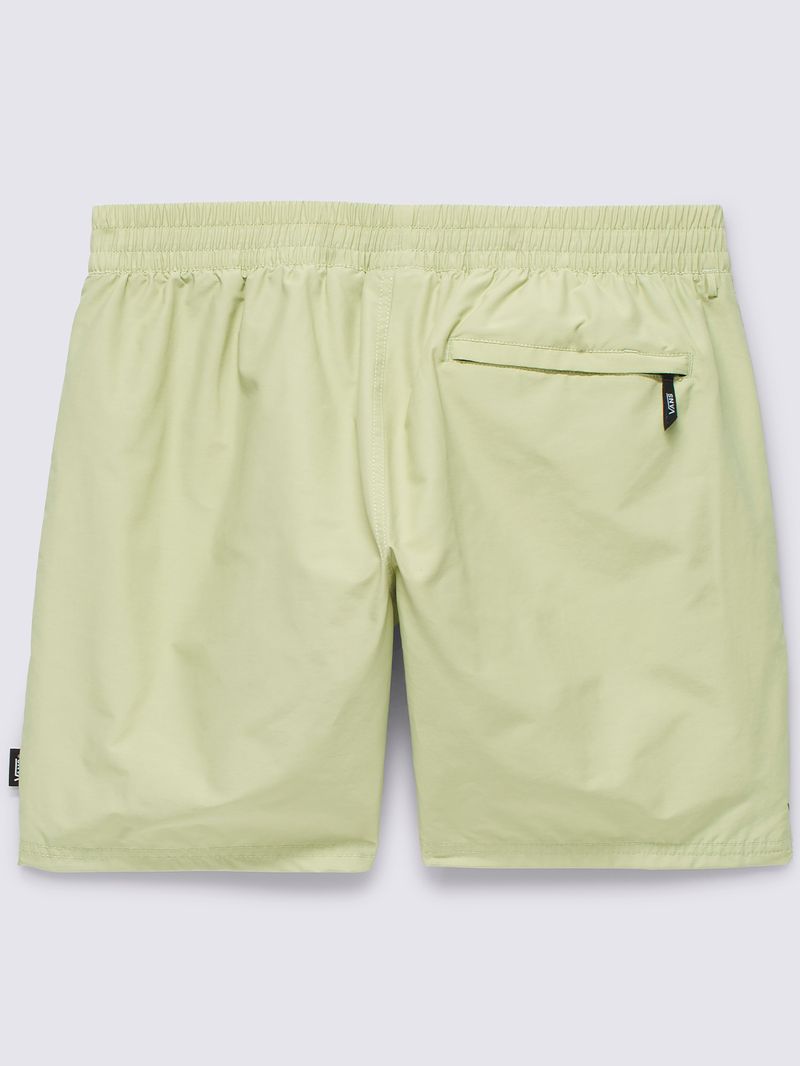 Traje De Baño Hombre Primary Solid Elastic Verde Claro Vans