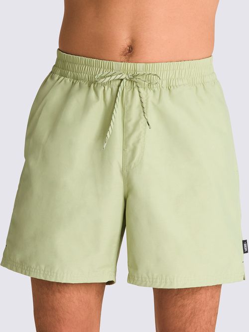 Traje De Baño Hombre Primary Solid Elastic Verde Claro Vans
