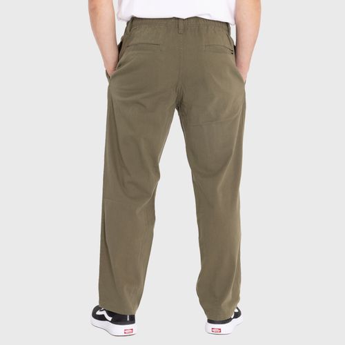 Pantalón Hombre Larry Beach Elasticized Verde Billabong