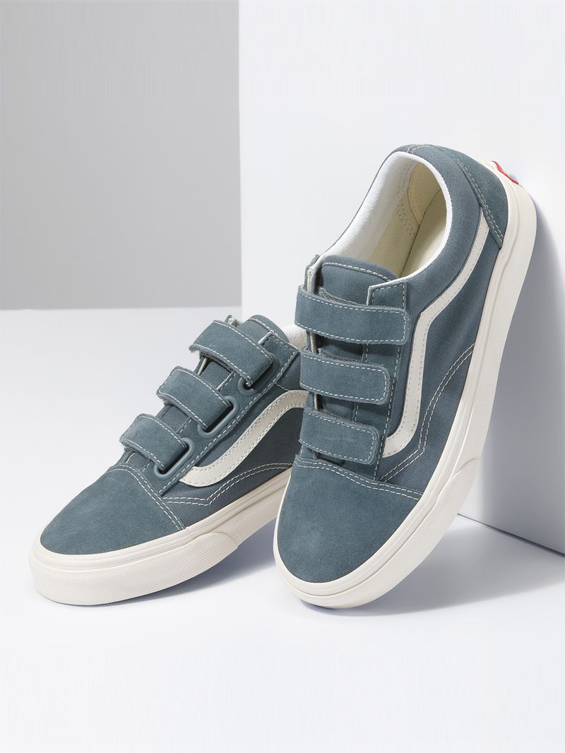 Zapatilla Urbana Unisex Old Skool V Azul Vans Vans Chile