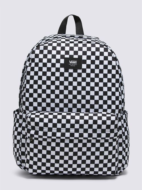 Mochila Unisex Old Skool Check  Blanco Vans