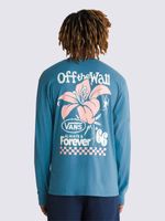 Polera Manga Larga Hombre Petal And Pest  Azul Vans