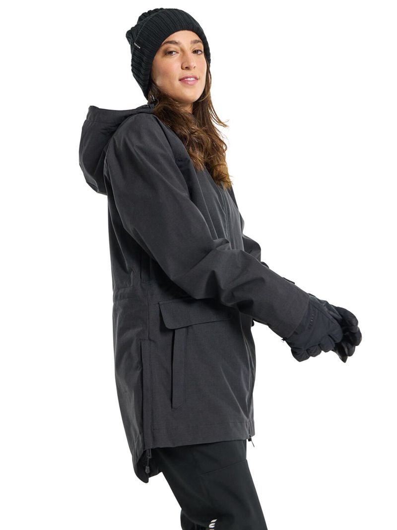 PARKA-MUJER-W-LALIK-JK-NEGRO-BURTON