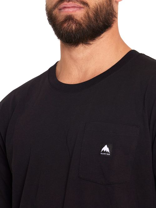 POLERA MANGA LARGA HOMBRE NEGRA BURTON