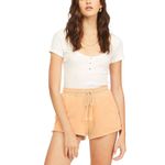 Short Mujer Gold Cost