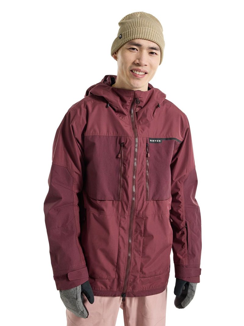 Chaqueta Hombre Impermeable Frostner Morada Burton