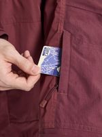 Chaqueta Hombre Impermeable Frostner Morada Burton