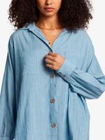 Blusa-Manga-Larga-Mujer-Swell-Celeste-Billabong