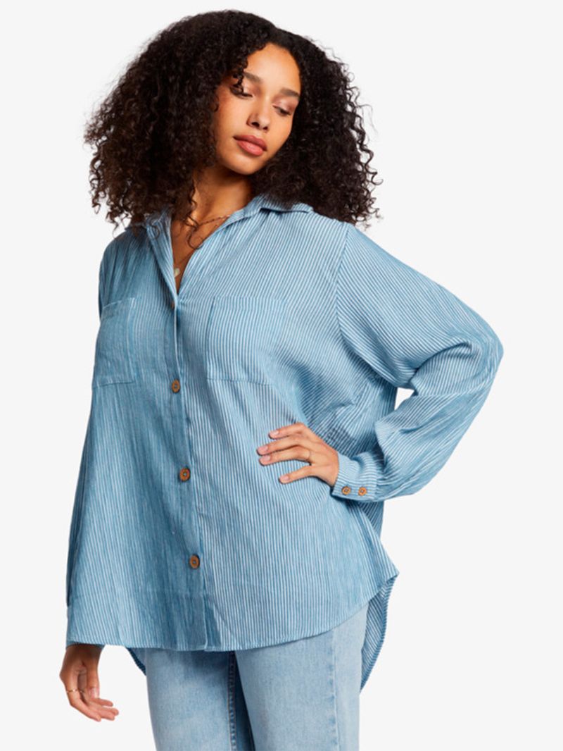 Blusa-Manga-Larga-Mujer-Swell-Celeste-Billabong
