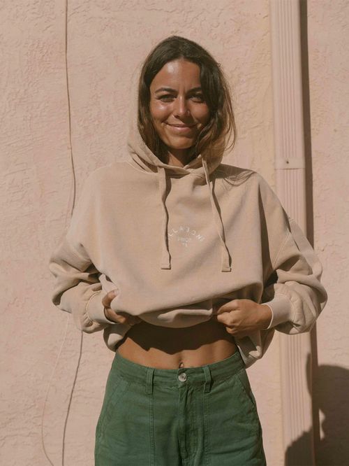 Poleron Mujer So Classic Beige Billabong