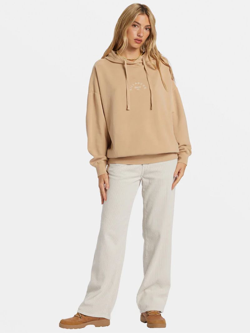 Poleron-Mujer-So-Classic-Beige-Billabong