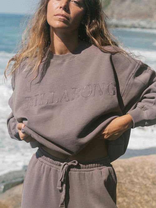 Poleron Mujer Palmin Kendal Café Billabong