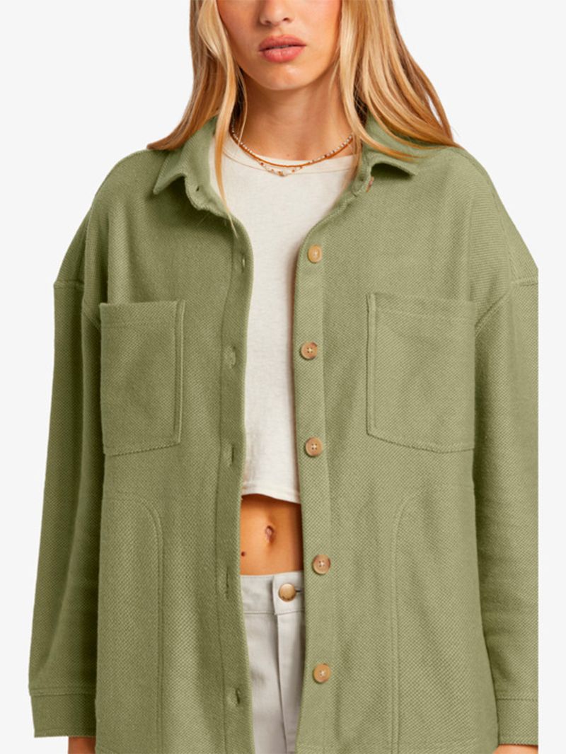 Sobrecamisa-Mujer-Everytime-Verde-Billabong