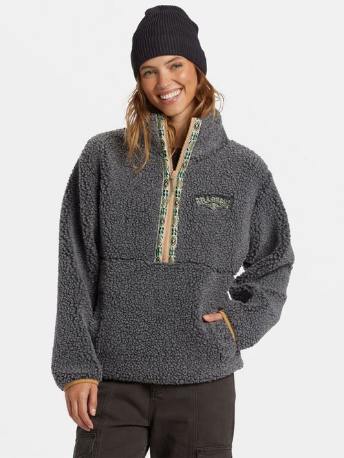 Polar Mujer Horizon Sherpa Gris A/Div Billabong