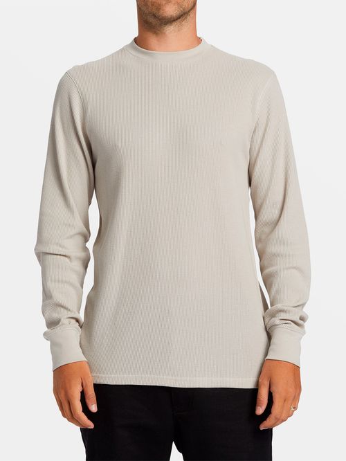 Polera Hombre Essential Thermal Blanca Billabong