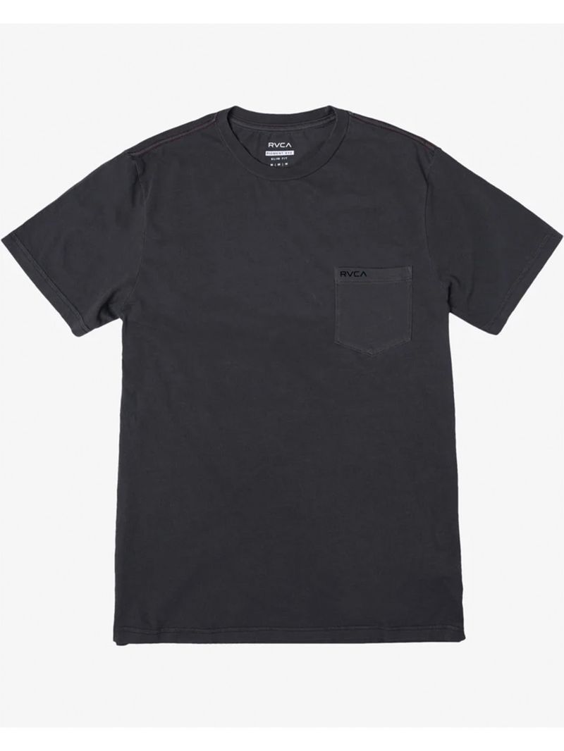 Polera-Manga-Corta-Hombre-PTC2-Pigment-Negra-RVCA