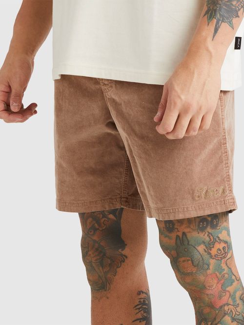 Short Hombre Escape Elastic Cotelé Beige RVCA