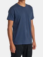 Polera-Manga-Corta-Hombre-PTC2-Pigment-Azul-RVCA