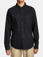 Camisa-Manga-Larga-Hombre-That-ll-Do-Stretch-Negra-RVCA