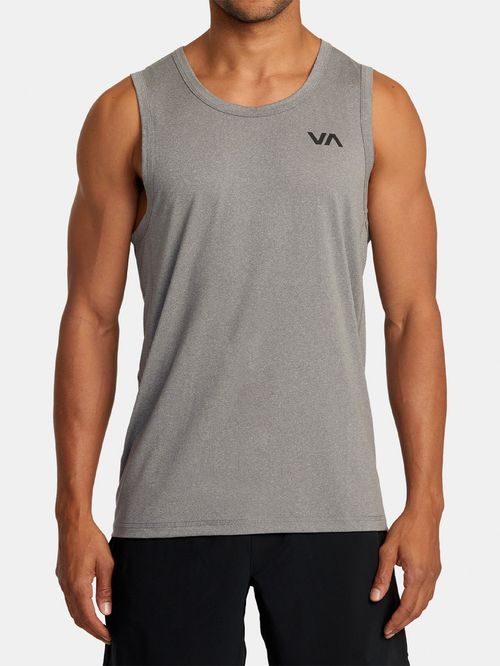 Polera Sin Mangas Hombre Sport Vent Gris RVCA