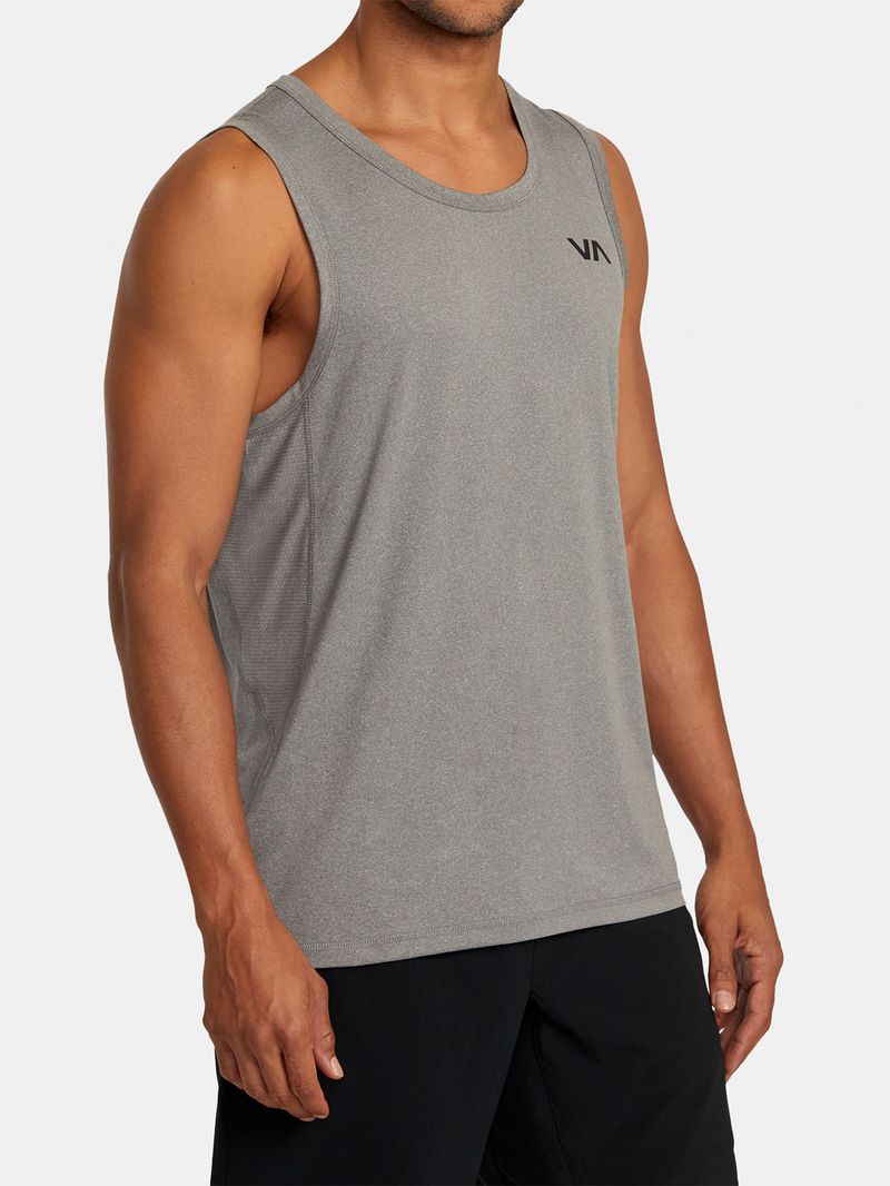 Polera-Sin-Mangas-Hombre-Sport-Vent-Gris-RVCA