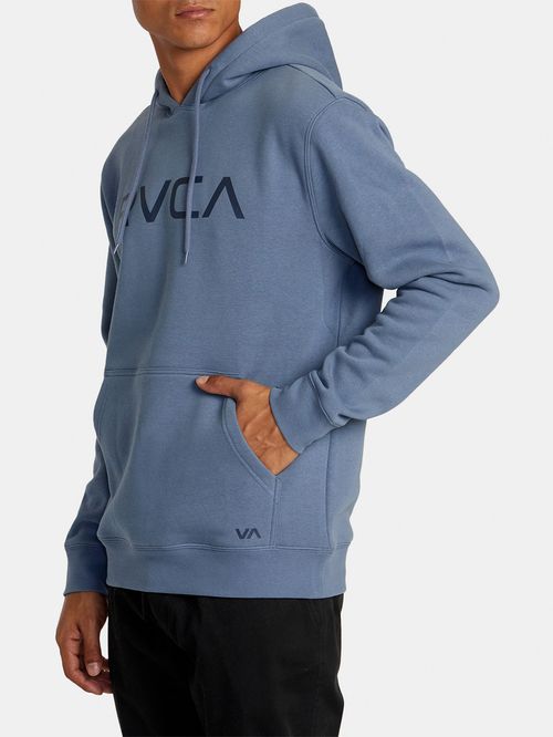 Poleron Hombre Big RVCA Hoodie Azul
