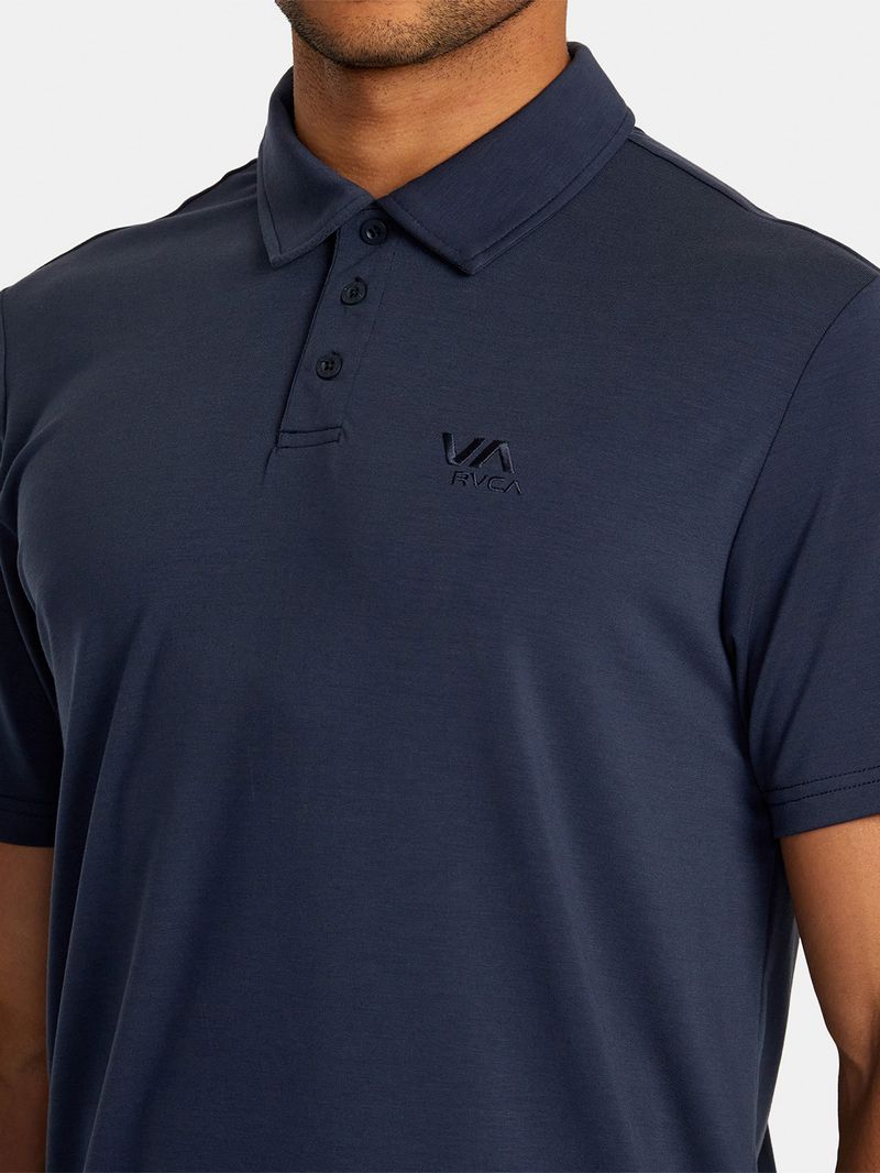 Polera-Manga-Corta-Hombre-Balance-Polo-Azul-RVCA