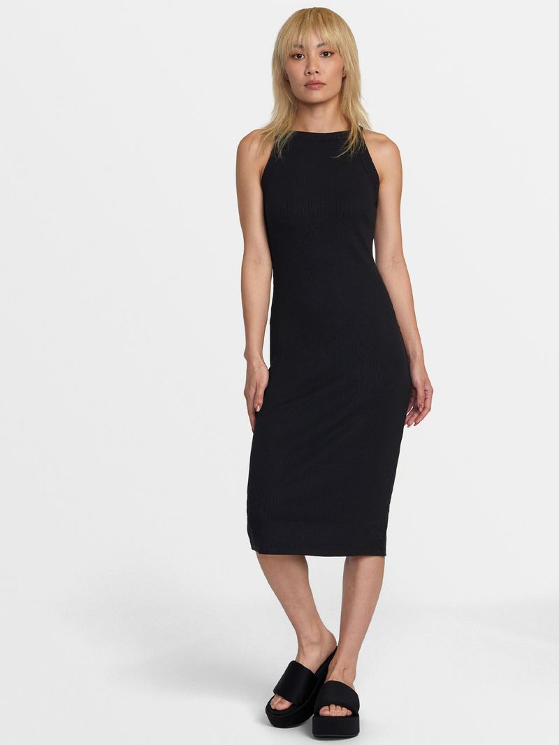 Vestido-Mujer-Careless-Negro-RVCA