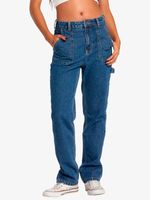 Pantalon-Jeans-Mujer-Recession-Azul-RVCA