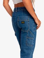 Pantalon-Jeans-Mujer-Recession-Azul-RVCA
