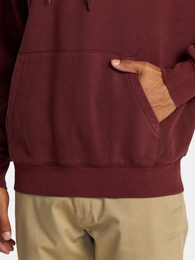 Poleron Hombre PTC Burdeo RVCA