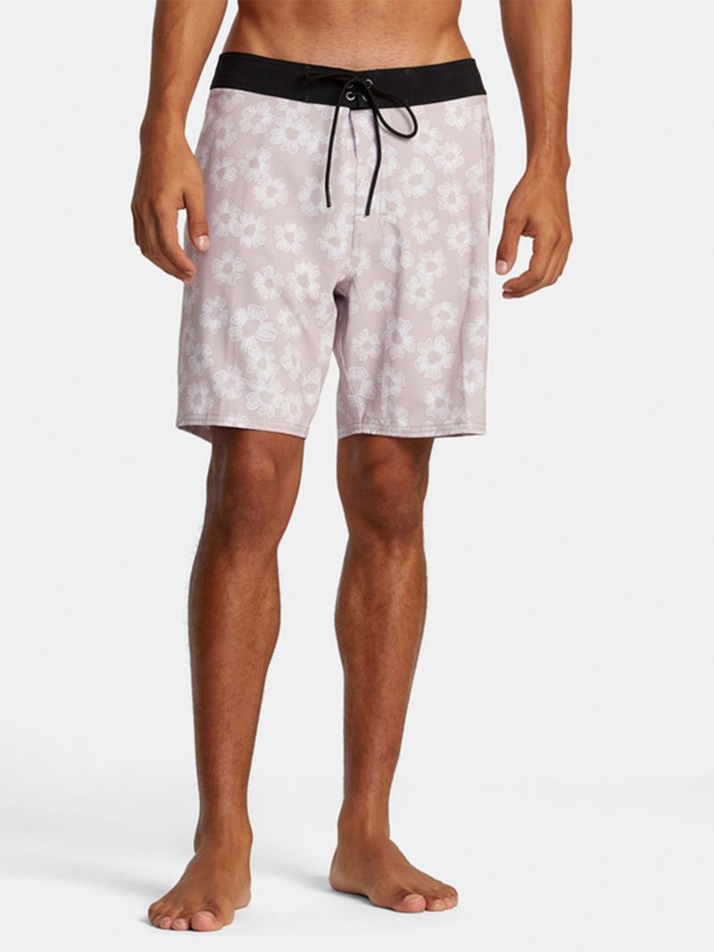 Traje-de-Baño-Hombre-VA-Pigment-Trunk-Blanco-RVCA