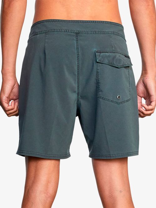 Traje de Baño Hombre VA Pigment Trunk Negro RVCA