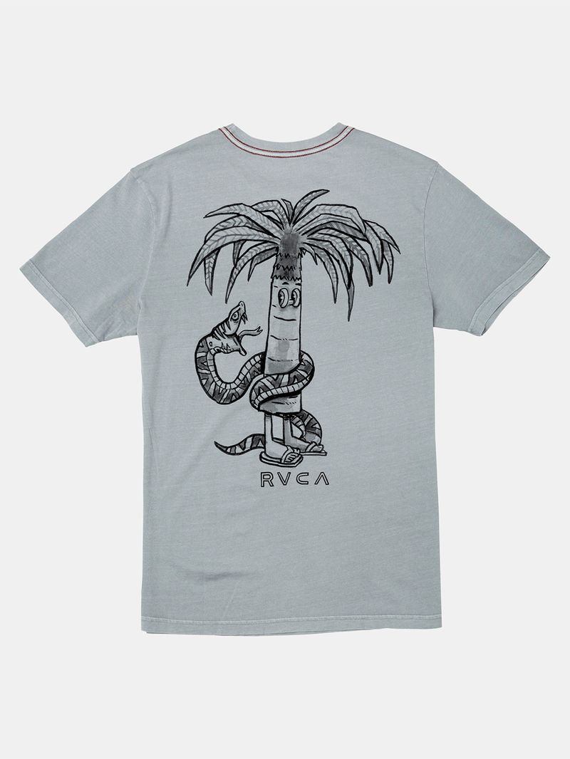 Polera-Hombre-Pommier-Palms-Gris-RVCA