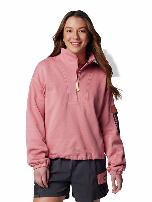 Polar Mujer Painted Peak Cropped Fleece Rosado Columbia