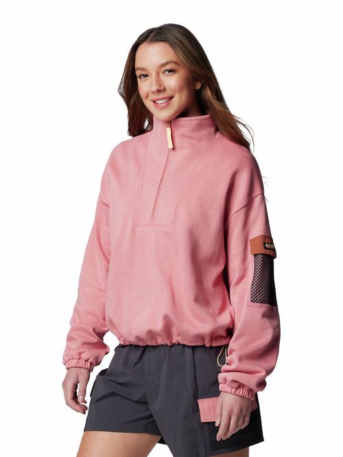 Polar Mujer Painted Peak Cropped Fleece Rosado Columbia