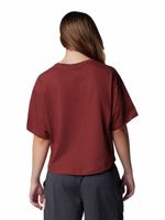 Polera-Manga-Corta-Mujer-Painted-Peak-Knit-Rojo-Columbia