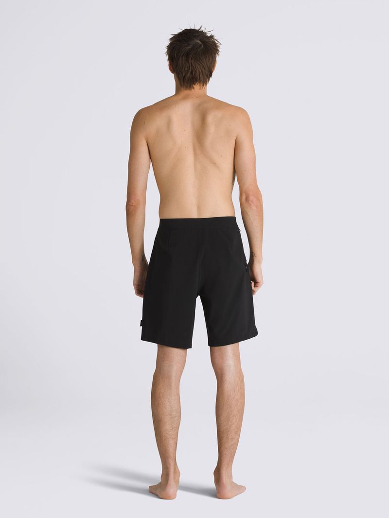 Traje-De-Baño-Hombre-The-Daily-Solid-Boar-Negro-Vans