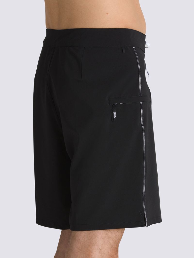 Traje-De-Baño-Hombre-The-Daily-Solid-Boar-Negro-Vans