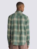 Camisa-Manga-Larga-Hombre-Mn-Monterey-Iii-Verde-Oscuro-Vans
