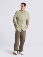 Camisa-Manga-Corta-Hombre-Smith-Ii-Ss-Woven-Verde-Oscuro-Vans