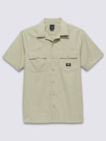 Camisa-Manga-Corta-Hombre-Smith-Ii-Ss-Woven-Verde-Oscuro-Vans