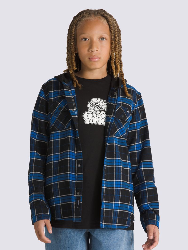 Camisa-Manga-Larga-Nino-By-Parkway-Ii-Boys-Negro-Vans