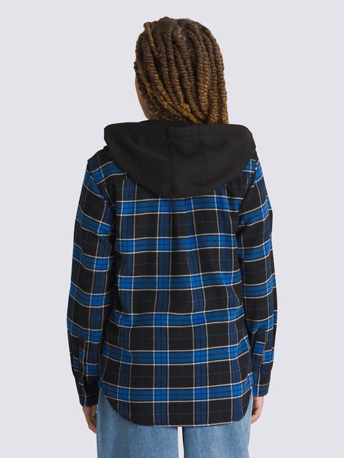 Camisa Manga Larga Nino By Parkway Ii Boys Negro Vans