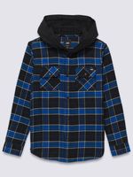 Camisa-Manga-Larga-Nino-By-Parkway-Ii-Boys-Negro-Vans