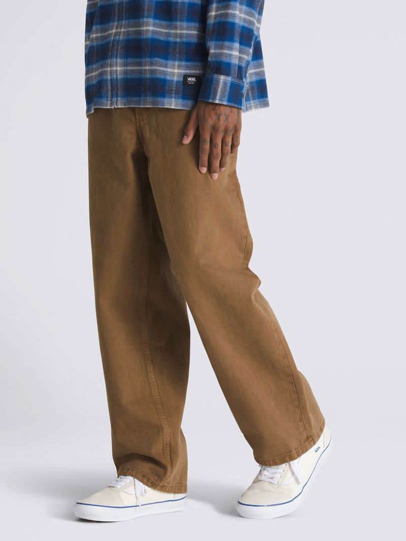 Pantalon-Hombre-Check-5-Baggy-Denim--Cafe-Oscuro-Vans